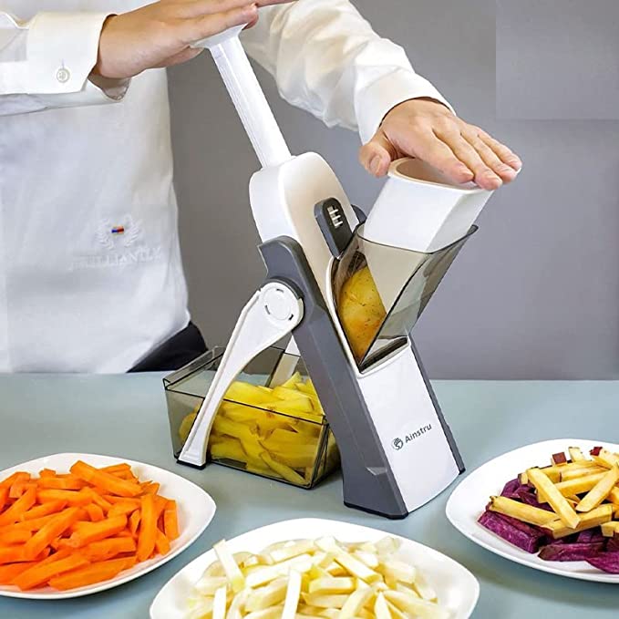 Multifunction Vegetable Chopper Slicer Adjustable Vegetable Cutter Safe for  Kitchen - Kourani Online