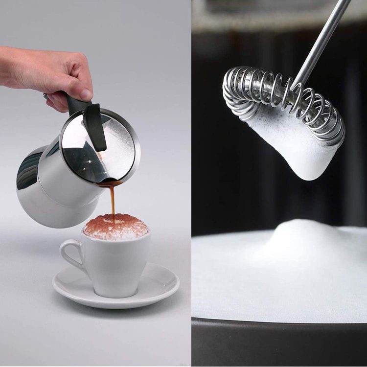 Electric Coffee Stirrer Milk Frother Handheld Mixer Electric Whisk Egg  Beater - Kourani Online