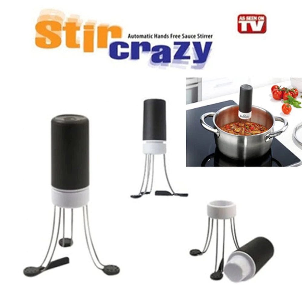 Stir Crazy Automated Hands Free Sauce Stirrer As Seen On Tv kitchen  utensil, NWB