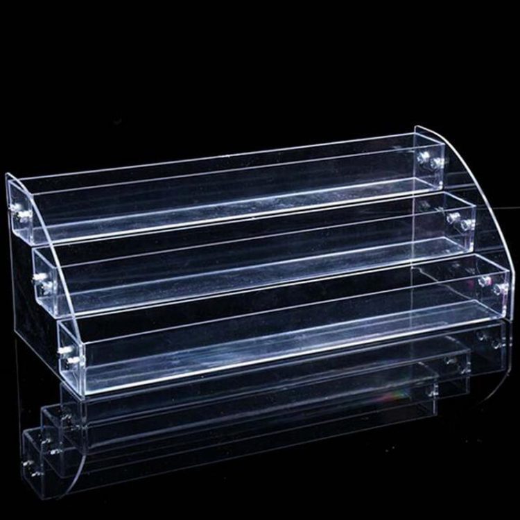 Acrylic Makeup Cosmetic 3 Layers Clear Acrylic Organizer Lipstick Jewelry Display Stand Holder Nail Polish Essential 1