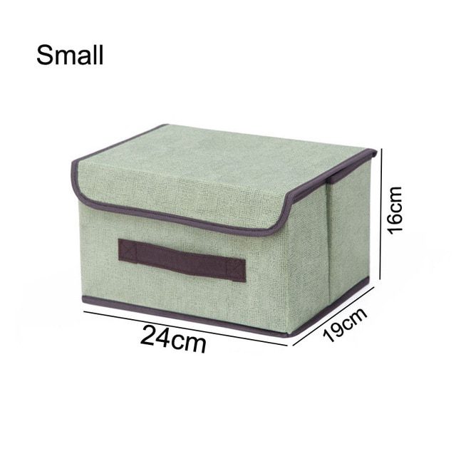 Cotton Linen Storage Box With Cap 2 Size Clothes Socks Toy Snacks Sundries Organizer Set Fabric.jpg 640×640 5