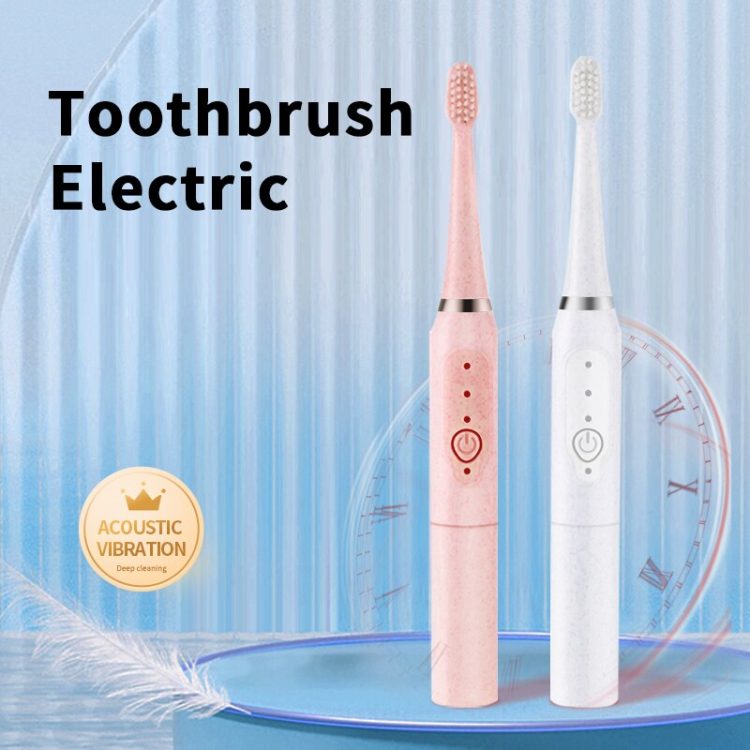 Cross Border Jianpai Sonic Electric Toothbrush for Men and Women Adult Non Rechargeable Soft Fur Full - Kourani Online - Kourani Online shopping in lebanon - online shopping lebanon