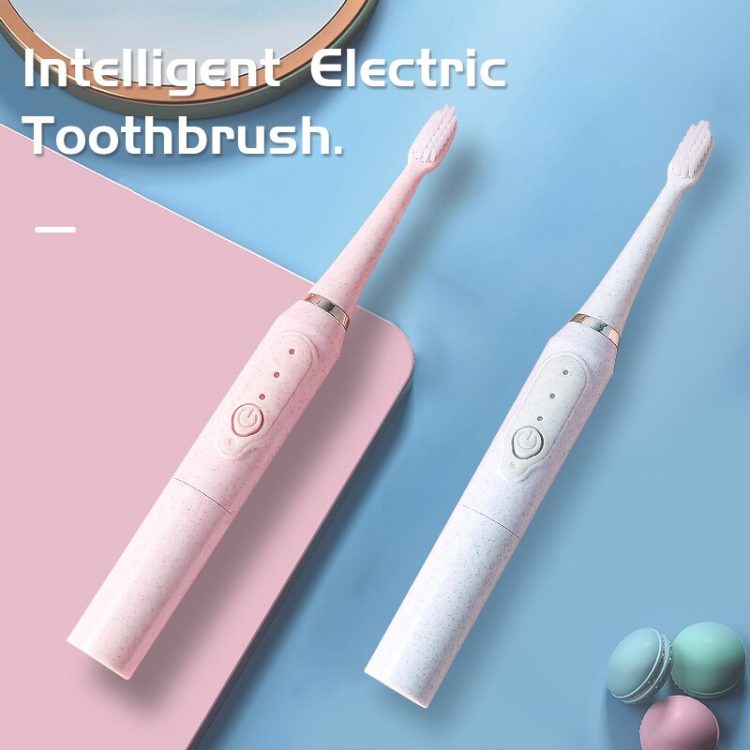 Cross Border Jianpai Sonic Electric Toothbrush for Men and Women Adult Non Rechargeable Soft Fur Full 2