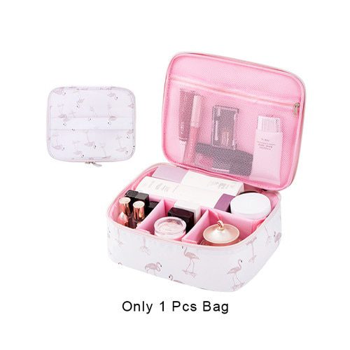 Flamingos Travel Cosmetic Storage Bag Women s Toiletry Wash Pouch Makeup Case Organizer Luggage Wholesale Accessories.jpg 640×640 1