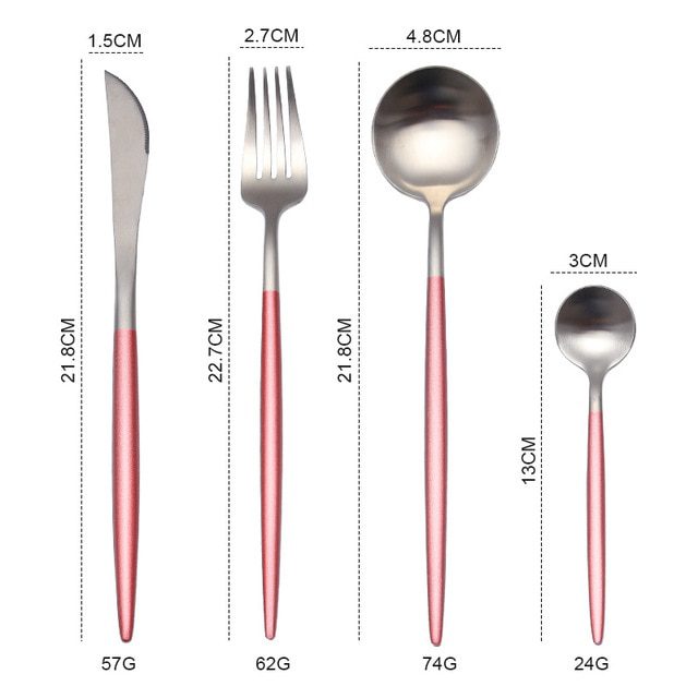 Gold Cutlery Set Forks Knives Spoons 18 10 Stainless Steel Dinnerware Set 1 Pieces Fork Spoon.jpg 640x640 2 29f9b6d4 bc27 47c5 9322 2230f6a5a0c4