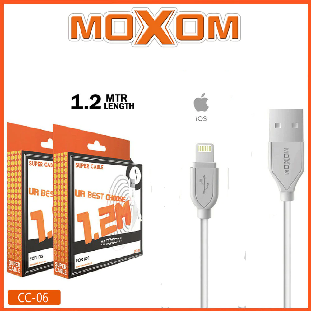 MoxomCC 06FastCharging DataTransmissionSuperCableWith1.2MeterLengthForiphone e21af977 3ff3 4833 8897 5a8cd1ba506e