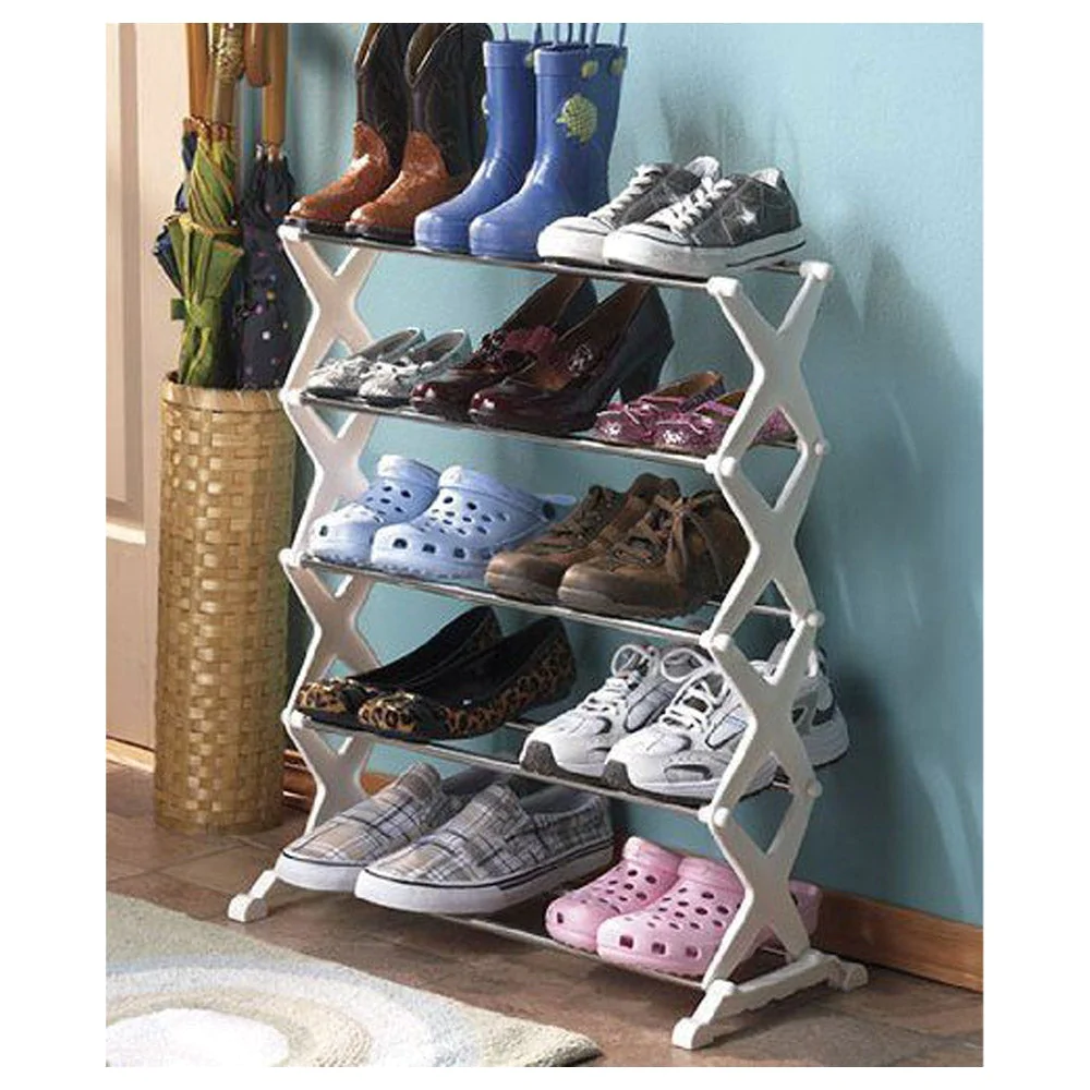 ShoeRack5Tier15Pairsfoldable
