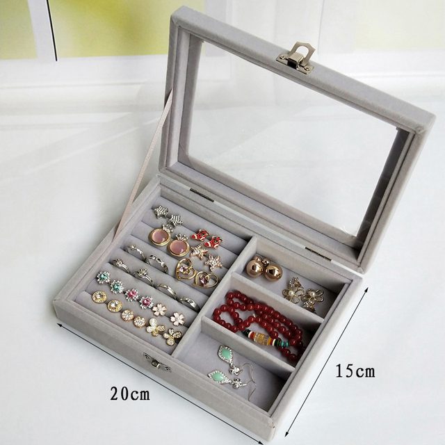 Velvet Glass Ring Earring Jewelry Display Organizer Box Tray Holder Storage Case.jpg 640×640 1d7f2540 f93c 4be0 84e5 173d91c66b93
