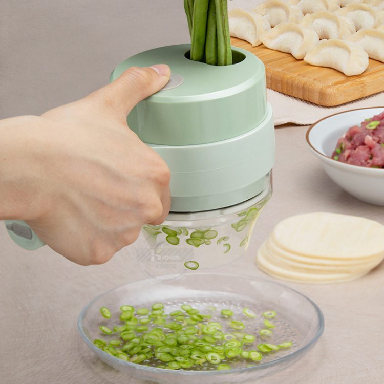 Kitchen Vegetable Slicer Handheld Chopper Safe Cutter Food Onion