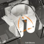 Punch-free Mop Holder Wall Mount Mop Organizer Holder Broom Hook Stainless Steel Storage Hook Kitchen Bathroom Organization - Image 3