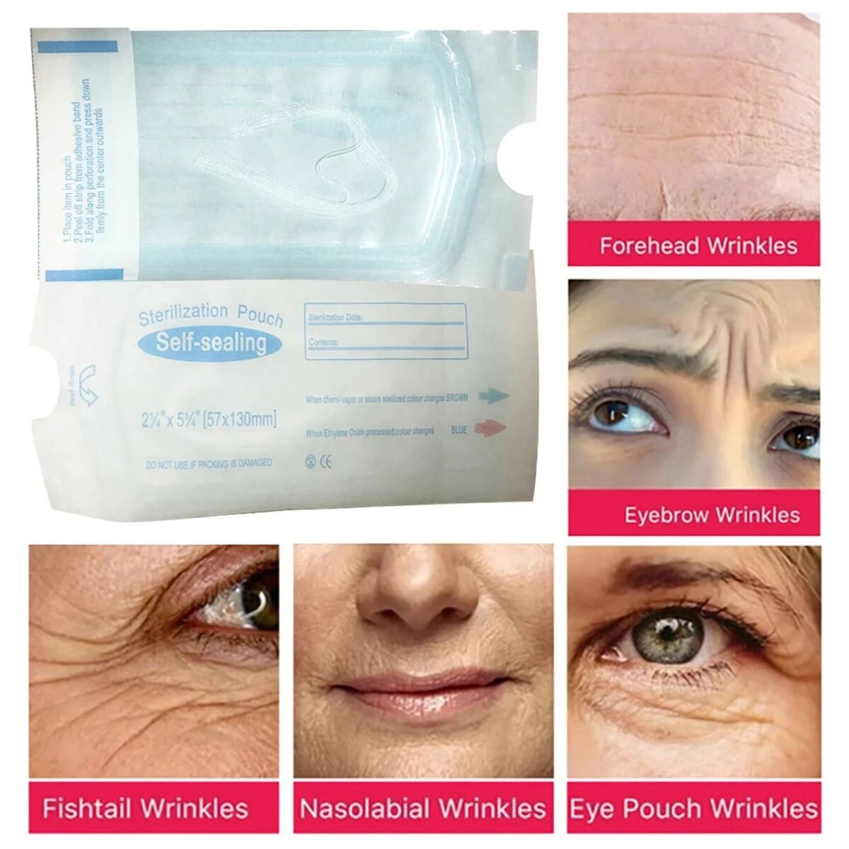 Lighten Wrinkles Thread Needle: Compact Size and Collagen Filler