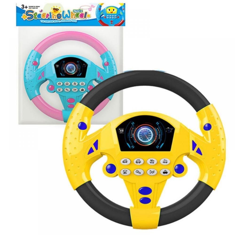 Baby Kids Interactive Toy Steering Wheel with Sound - Kourani Online ...