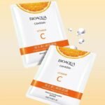 10pcs BIOAQUA Vitamin C Facial Mask Skincare Moisturizing Anti Acne Marks Brightening Repairing Face Masks for Face Skin Care 2.jpg
