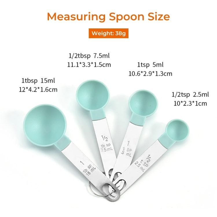 4pcs Baking Tools Kitchen Measuring Spoon Set Stainless Steel Handle Measuring Cup With Scale Measuring Spoon jpg Q90 jpg.jpg