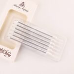 Box Containing 6 Pcs Golden Birthday Party Candles Colorful Small Candles DIY Long Rod Round Gold.jpg 640x640 1.jpg