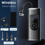 PUqTBest 12 Volt Portable Mini Cordless Digital USB Car Bike Tire Compresor Air Electric Pump for scaled 1.webp