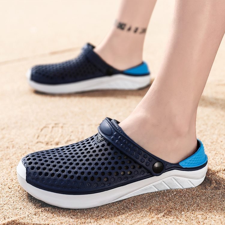 Unisex Fashion Beach Sandals Thick Sole Slipper Waterproof Anti Slip Sandals Flip Flops for Women Men.jpg