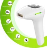 IPL Hair Removal System, Hair Remover 500,000 Flashes Permanent Painless Hair Removal with 2 Flash Modes and 5 Light Intensity for Body Face Armpits - Image 3