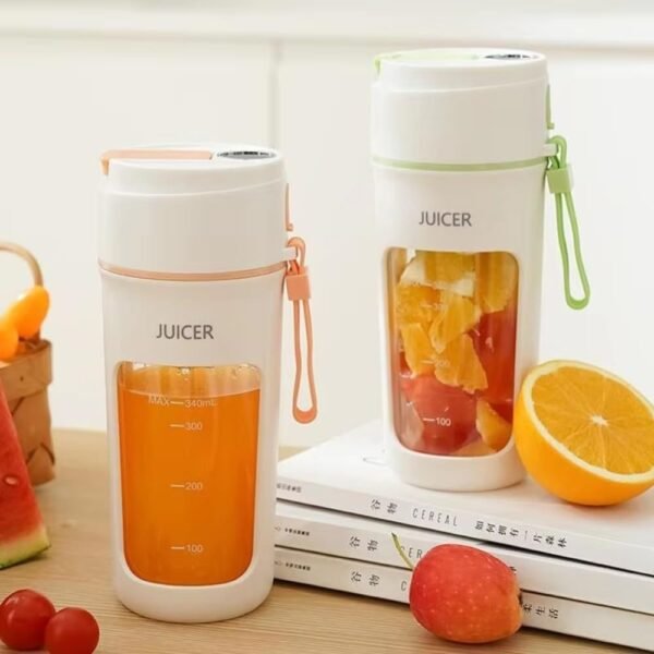 Portable Juicer Electric Blender Multifunction Maker Machine Fruit Extractors Smoothies Mixer 6 Blades 1200mAh