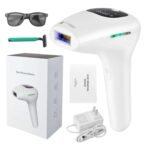 IPL Hair Removal System, Hair Remover 500,000 Flashes Permanent Painless Hair Removal with 2 Flash Modes and 5 Light Intensity for Body Face Armpits - Image 8