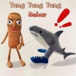 Italian Brainrot Plush, Cuddly Soft Stuffed Animal Doll Tung Tung Sahur Funny Plushie Toy Gift for Kids Teens Boys - Image 6