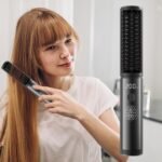 Straightening Iron | 4 Temperature Levels Anti-Wrinkle for Styling Maximum Shine of Reduced Risottis for Home Travel, Smooth and Shiny Hair - Image 2