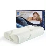 Memory Foam Cervical Contour Medical Pillow for Sleeping Orthopedic Pillows for Neck Back Shoulder Support Pain Relief cusion Soft Firm Pillow (Off White) - Image 14