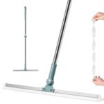 50 cm Multifunctional Magic Broom Floor Squeegee with Long Handle Adjustable and Silicone Strips, Floor Washer with 180 Degree Rotating Squeegee Broom for Cleaning Floor, Bathroom, Kitchen - Image 9