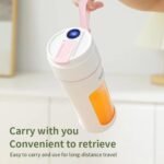 Portable Juicer Electric Blender Multifunction Maker Machine Fruit Extractors Smoothies Mixer 6 Blades 1200mAh - Image 5