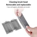 Window Frame Groove, Door Track Cleaning Brush | Small Handheld Crevice Cleaner Tool with Scrubbing Pads for Sliding Doors, Air Vents, Shutters, Slots - Remove Dust, Dirt - Image 7