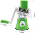 Home Vegetable Chopper Kitchen Gadgets Food Processor Potato Carrot Shredder Vegetables Fruits Cutter Round Slicer Graters Tool - Image 5