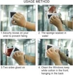 Double Magnetic Window Squeegee Super Durable Double Side Glass Cleaning Brush for Cleaning High Windows and Car Glass 15-24mm Thickness - Image 2