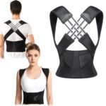 Back Brace Posture Corrector, Back Support, Compression Vest, Adjustable Shoulder Strap Corset, For Women & Men | Breathable Strap for Posture Correction & Sitting Alignment