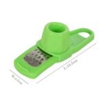 UNLOU Seasoning & Spice Choppers, Stainless Steel PP Garlic Presses Ginger Cutter Candy Color Plastic Grinding Tool Planer Kitchen Grater Grinder - Image 9