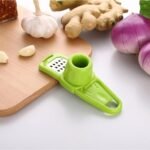 UNLOU Seasoning & Spice Choppers, Stainless Steel PP Garlic Presses Ginger Cutter Candy Color Plastic Grinding Tool Planer Kitchen Grater Grinder - Image 6