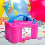 Electric Inflator Double Hole Inflatable Balloon Pump Machine Birthday Party Arch Decor Fast Aerated Tool Ballons Accessories / KM-1