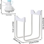 3-5 Gallon Water Bottle Stand and Dispenser,Non Slip Water Bottle Drink Canteen with Spout | Fits Non-Threaded Water Bottle Mouth with 55mm Diameter Buogint - Image 9