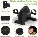 Voroly Portable Under Desk Bike Pedal Exerciser Cycle for Adults & Seniors Physical Therapy Workout Equipment - Image 5