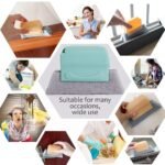 Window Frame Groove, Door Track Cleaning Brush | Small Handheld Crevice Cleaner Tool with Scrubbing Pads for Sliding Doors, Air Vents, Shutters, Slots - Remove Dust, Dirt - Image 5