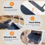 Homelove Warming Mat for Food - Electric Warming Tray with 6-Level Temperature and Hours Setting, Full Surface Graphene Heating, Waterproof Dishwasher-Friendly Food Warmer for Parties, Kitchen - Image 2