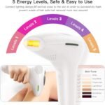IPL Hair Removal System, Hair Remover 500,000 Flashes Permanent Painless for Face Bikini Underarms and Body - Image 4