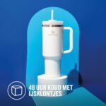 Stanley Quencher H2.0 Flowstate Tumbler 1.2L - 11 Hours Cold - 48 Hours With Ice - Drinking Bottle With Straw, Handle And Lid - Dishwasher Safe - Thermos Cup For Cold Drinks - Image 17