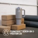 Stanley Quencher H2.0 Flowstate Tumbler 1.2L - 11 Hours Cold - 48 Hours With Ice - Drinking Bottle With Straw, Handle And Lid - Dishwasher Safe - Thermos Cup For Cold Drinks - Image 20