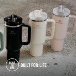 Stanley Quencher H2.0 Flowstate Tumbler 1.2L - 11 Hours Cold - 48 Hours With Ice - Drinking Bottle With Straw, Handle And Lid - Dishwasher Safe - Thermos Cup For Cold Drinks - Image 8