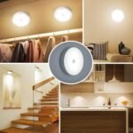 LED Motion Sensor Wireless Body Induction Lamp Rechargeable Night Light Bedroom Washroom Lighting Decor Indoor Lights with USB Charging - Image 5