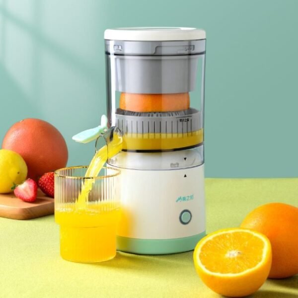 Wireless Slow Juicer Automatic Orange Lemon Juicer USB Charging Juices Separator Portable Squeezer Pressure Juicer for Home