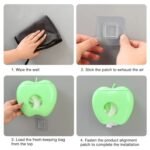 Plastic Wrap Storage Box, Disposable Clingfilm Storage Box, Extractable Wall-Mounted Fresh Keeping Bag Storage Box - Image 11