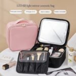 Portable Smart LED Makeup Bag with Mirror - Image 2