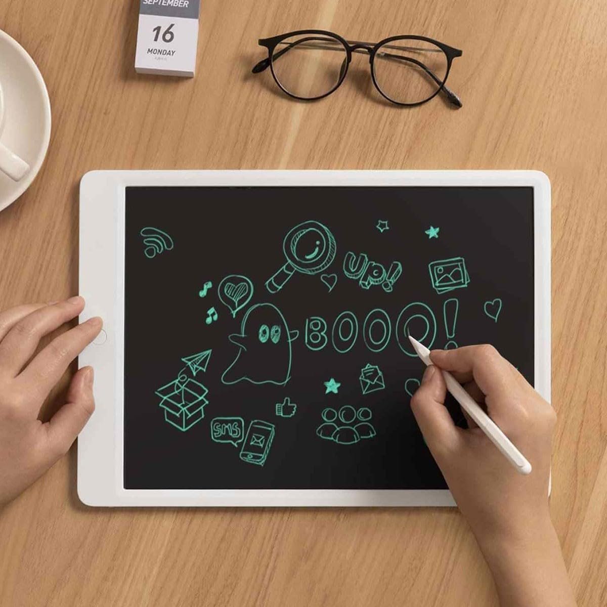 61TEx34RsDL._AC_SL1200_.jpg LCD Writing Tablet Digital Drawing Electronic Handwriting Pad - Image 1