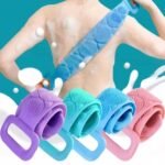 Body Silicone Brush Scrub Body Exfoliating Sponge Brush Bathroom Shower Back Brush Bath Stain Removal Bath Belt